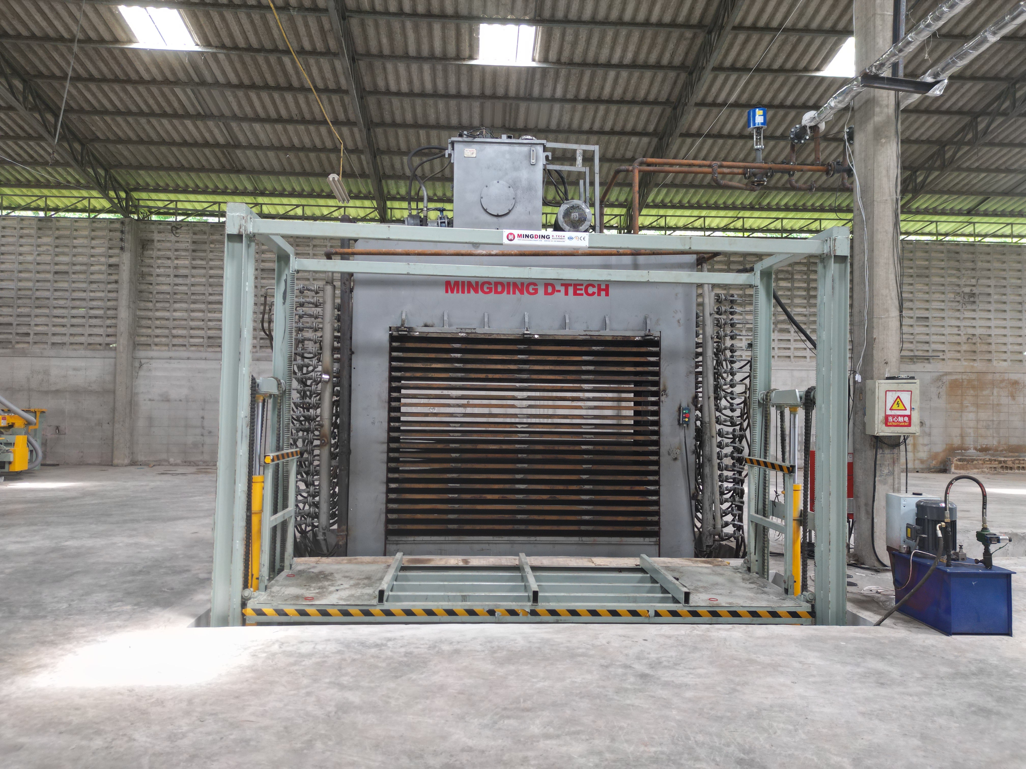 Идеальная установка горячего пресса в Южной Азии